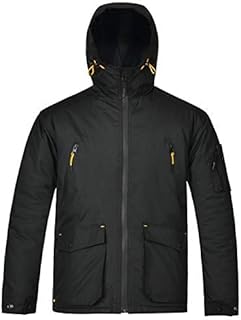 Hard land veste d'hiver pour hommes parka à capuche isolée imperméable manteaux d'hiver en plein air. DIAYTAR COTE D'IVOIRE propose une expérience d'achat en ligne unique et personnalisée, avec des offres spéciales et des promotions régulières pour les clients fidèles. La boutique en ligne généraliste collabore avec des fournisseurs de confiance pour garantir la qualité et l'authenticité des produits. Les clients peuvent profiter d'une assistance clientèle disponible pour répondre à toutes leurs questions et préoccupations.