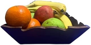 Bol à fruits en bois asywood, plateau à fruits en bois pour le service