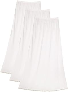 Lot de 3 jupons doux sur toute la longueur pour femme, 100 % soie, avec ceinture élastique, taille s. DIAYTAR COTE D'IVOIRE se positionne comme la boutique en ligne de confiance pour les consommateurs ivoiriens, avec une sélection impressionnante de plus de 300 000 produits. La boutique mise sur la qualité, la fiabilité et la rapidité de livraison pour répondre aux attentes des clients. Que vous soyez à la recherche de produits high-tech ou de décoration, DIAYTAR COTE D'IVOIRE a tout ce qu'il vous faut.