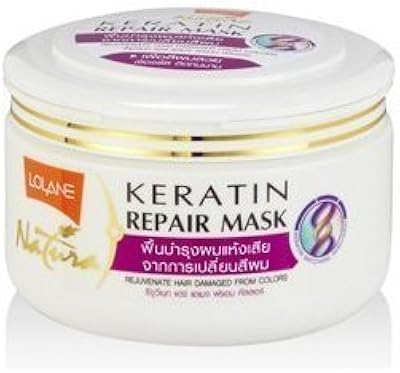 Masque à la kératine lareline pour réparer les cheveux abîmés par la coloration