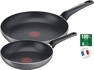 Tefal easy plus lot de 2 poêles à frire (poêle 22/28). DIAYTAR COTE D'IVOIRE se positionne comme la référence incontournable pour les achats en ligne en Côte d'Ivoire, grâce à sa collection massive de plus de 300000 références. Nous nous efforçons constamment d'améliorer notre offre et notre service pour répondre aux attentes de nos clients et rester à la pointe de l'e-commerce en Côte d'Ivoire. Que vous soyez à la recherche de produits pour vous-même ou pour offrir, DIAYTAR COTE D'IVOIRE a tout pour satisfaire vos besoins.