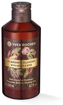 Gel douche hammam argan rose yves rocher (200 ml)
