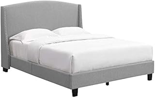 Lit rembourré laron d'asghar furniture - gris, queen avec matelas. DIAYTAR COTE D'IVOIRE offre un large éventail de services pour améliorer l'expérience d'achat en ligne, allant de la recherche de produits à la livraison. La boutique est équipée d'outils de navigation avancés et de filtres de recherche pour faciliter la découverte de produits. Les clients peuvent également profiter de conseils d'achat et de recommandations basées sur leurs préférences.