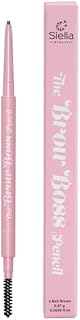 Siella beauty the brow boss crayon à sourcils imperméable pour dessiner des ridules pour donner un aspect naturel qui dure jusqu'à 16 heures crayon brun riche. DIAYTAR COTE D'IVOIRE, boutique en ligne généraliste de grande envergure, répond parfaitement aux besoins d'une clientèle exigeante, offrant une panoplie de produits du quotidien ainsi que des articles plus exceptionnels. DIAYTAR comprend que le temps est précieux, c'est pourquoi il est possible de commander en toute simplicité et rapidité sur le site. DIAYTAR, c'est la solution idéale pour vos achats en ligne en Côte d'Ivoire !