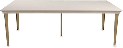 Homes r us luxury collection osaka table à manger 8 places - or/crème - 237 x 120 x 75 cm. La boutique en ligne DIAYTAR COTE D'IVOIRE est une référence pour les consommateurs ivoiriens. Avec une offre étendue et des prix compétitifs, elle est devenue la destination privilégiée pour les achats en ligne. DIAYTAR COTE D'IVOIRE propose également des services de livraison rapides et fiables.