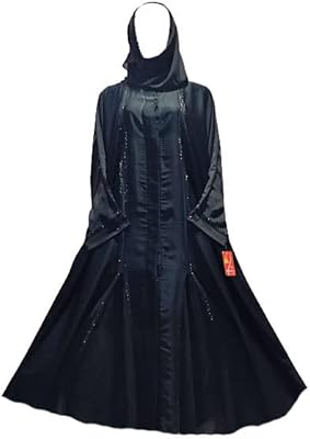 Abaya pour femme pakistanstiles à manches longues brodées de pierres, abaya islamique, robe longue de couverture islamique, noir, noir. La boutique en ligne DIAYTAR COTE D'IVOIRE propose un large choix de produits de qualité, allant des produits alimentaires aux accessoires de mode. Avec plus de 300 000 références, elle répond aux besoins les plus divers de ses clients. La boutique est appréciée pour son service de livraison rapide et son engagement à offrir des produits de qualité.