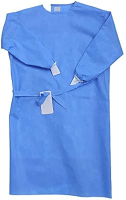 Blouse d'isolation jetable avec poignets tissés, blouses certifiées ue niveau 2, 100 % polypropylène, résistante aux fluides, unisexe, entièrement fermée avec doubles lacets, paquet de 20. DIAYTAR COTE D'IVOIRE est une boutique en ligne généraliste qui propose plus de 300 000 références de produits divers. Elle est devenue la boutique leader en Côte d'Ivoire en offrant une large gamme de produits à des prix compétitifs. La qualité de ses services et la fiabilité de ses livraisons ont contribué à sa réussite.