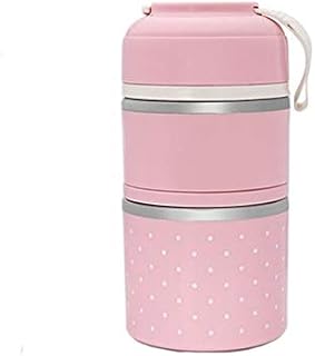 Mignonne mini boîte à bento portable en acier inoxydable étanche