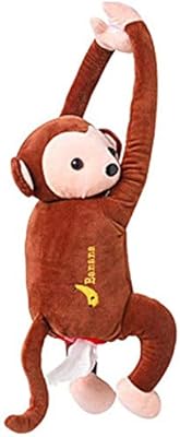 Couverture de boîte à mouchoirs mignonne, porte-mouchoirs en forme d'animal de dessin animé