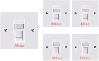 Plaque murale plate réseau dkurve® à port unique, prise rj45 cat6 avec prise de commutation (jeu de 5). Avec une sélection impressionnante de produits, DIAYTAR COTE D'IVOIRE est le premier choix pour les consommateurs ivoiriens qui recherchent des produits de qualité à des prix compétitifs. La boutique en ligne propose également des promotions et des réductions régulières pour aider les clients à économiser de l'argent. Les clients peuvent également profiter d'une expérience d'achat en ligne sécurisée et fiable.