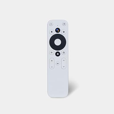 Télécommande vocale compatible chromecast avec google tv. (1 paquet)
