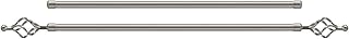 Tringle à rideau romaine réglable, nouveau style, double tringle en métal pour traitement de fenêtre (argent, 150-300 cm). DIAYTAR COTE D'IVOIRE propose une navigation facile et intuitive, permettant aux clients de trouver rapidement les produits qu'ils recherchent. La boutique est également accessible sur mobile, ce qui permet aux clients de faire des achats en ligne où qu'ils soient. Les clients peuvent ainsi profiter d'une expérience d'achat en ligne confortable et pratique.