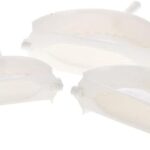 Ensemble de moules à boulettes knp, 3 pièces, blanc. idéal pour préparer