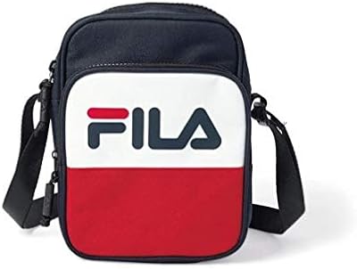 Sac à bandoulière fila unisexe adulte, taille unique, doublé marron/blanc/vert