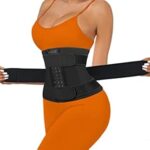 Serre-taille long en néoprène pour femme pour l'entraînement au sauna et la sculpture