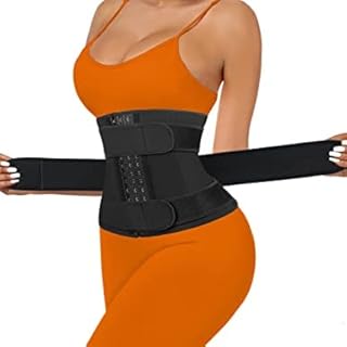 Serre-taille long en néoprène pour femme pour l'entraînement au sauna et la sculpture