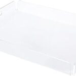 Plateau acrylique transparent lamset (transparent 40 x 30 x 5 cm)