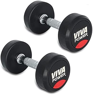 Haltères en caoutchouc et acier viva fitness (25 kg). La boutique en ligne DIAYTAR COTE D'IVOIRE permet aux clients de découvrir de nouveaux produits et de profiter de promotions exclusives, ce qui enrichit leur expérience d'achat et les incite à revenir régulièrement sur le site. C'est un lieu de découverte et d'achat.