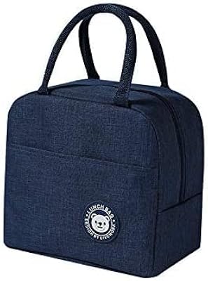 Sac de boîte à lunch avec matériaux isolés pour femmes hommes, bureau, école