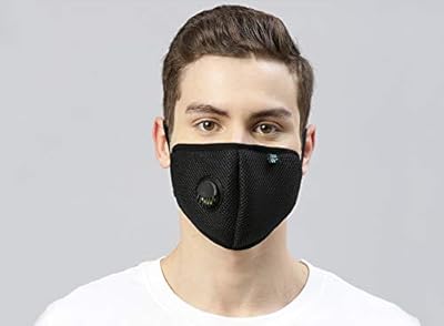 Masque facial à filtre frais avec respirateur (noir) : antiviral et antibactérien, réutilisable et lavable. DIAYTAR COTE D'IVOIRE est une boutique en ligne généraliste qui propose une large gamme de produits avec plus de 300000 références. Elle est reconnue comme l'une des boutiques en ligne les plus populaires en Côte d'Ivoire. Elle offre une expérience d'achat conviviale et sécurisée.