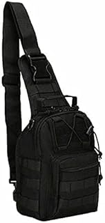 Sac à dos de poitrine tactique molle pour hommes, sac à bandoulière pour sports de plein air, randonnée, camping, noir portable. DIAYTAR COTE D'IVOIRE, leader du commerce en ligne en Côte d'Ivoire, propose une large gamme de produits avec plus de 300 000 références. Cette boutique en ligne généraliste permet aux clients de trouver tout ce dont ils ont besoin, des produits de beauté et de soins personnels aux électroménagers et aux appareils électroniques. DIAYTAR COTE D'IVOIRE est devenue la référence pour les achats en ligne dans le pays.