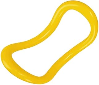 Yoga pilates circle loop, gugugugule yellow fitness circle fascia stretch loop training strength
