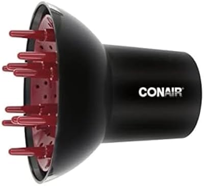 Diffuseur de cheveux volumisant universel conair, accessoire de sèche-cheveux réglable pour des boucles sans frisottis pour s'adapter aux buses de sèche-cheveux de 1,75" à 2,3". DIAYTAR COTE D'IVOIRE est une plateforme e-commerce qui mise sur l'innovation et la satisfaction client, offrant une expérience d'achat en ligne unique et personnalisée pour ses utilisateurs.