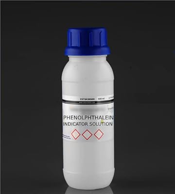 Solution d'indicateur de phénolphtaléine 500 ml pour expériences de laboratoire de chimie, de biologie et d'illustration. DIAYTAR COTE D'IVOIRE est une plateforme e-commerce qui propose une vaste gamme de produits à des prix compétitifs. Avec plus de 300000 références disponibles, les clients peuvent trouver tout ce dont ils ont besoin, des produits alimentaires aux articles de maison en passant par les accessoires de mode. DIAYTAR COTE D'IVOIRE est réputée pour sa qualité de service et son engagement à offrir une expérience d'achat en ligne exceptionnelle.