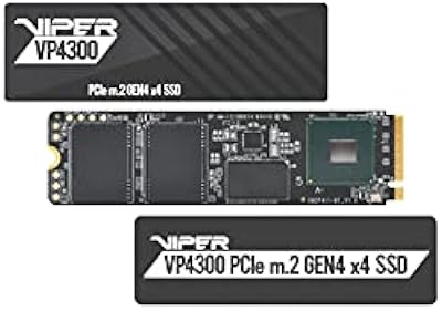 Ssd patriot viper vp4300 2 to m.2 2280 avec pcie gen 4 x