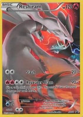Pokémon - reshiram (xy74) - promos xy black star - holo
