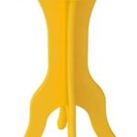 Table d'appoint artely ken, jaune - l 30 x p 30 x h