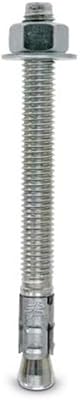 Boulon solide stb2-50512 ancrage à cale 1 2" par 5-1 2" 25 pièces