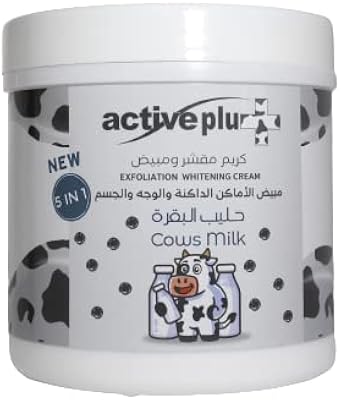 ̀ blanchissante exfoliation active plus (lait de vache) 5en1 500ml. En tant que leader du commerce en ligne en Côte d'Ivoire, DIAYTAR COTE D'IVOIRE offre une plateforme de vente en ligne sécurisée et facile à utiliser. Avec une large sélection de produits et des promotions quotidiennes, elle est la destination idéale pour faire ses achats en ligne. La boutique est constamment à la recherche de nouveaux produits et de nouvelles marques pour répondre aux attentes de ses clients.