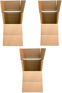 3 boîtes en carton de déménagement pour garde-robe avec tige de suspension en métal, boîtes en carton solides pour le déménagement, l'expédition et le stockage sans plis de costumes, vestes et robes, ainsi que l'expédition en entrepôt. (180 x 50 x 50). DIAYTAR COTE D'IVOIRE est une boutique en ligne généraliste qui propose plus de 300 000 références pour répondre à tous vos besoins. Avec sa grande variété de produits, elle est devenue la boutique leader en Côte d'Ivoire. Elle offre une expérience d'achat en ligne unique et pratique.