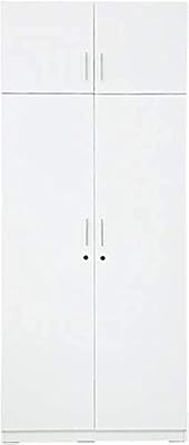 Armoire à deux portes en bois aft avec armoire supérieure de max, blanc. Notre boutique en ligne propose une grande variété de produits, allant de l'électronique à la mode, en passant par les produits alimentaires et les articles de maison. Nous nous efforçons de vous offrir les meilleurs prix et les produits de haute qualité pour vous satisfaire. Chez DIAYTAR COTE D'IVOIRE, nous sommes fiers de notre service client de haute qualité.