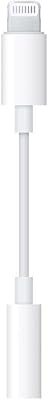 Adaptateur de port audio lightning vers jack 35 mm compatible avec iphone