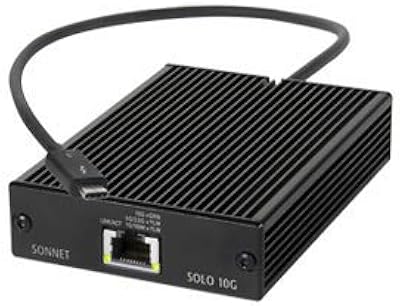 Adaptateur ethernet sonnet solo 10g thunderbolt 3 à 10 go base-t solo10g-tb3. Diaytar Côte d'Ivoire est une boutique en ligne généraliste qui propose plus de 300 000 références de produits divers. Elle est reconnue comme l'une des boutiques en ligne les plus importantes de Côte d'Ivoire, offrant une large gamme de produits pour répondre aux besoins de sa clientèle. La variété et la qualité de ses produits en font un leader du marché.