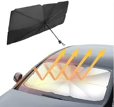 Pare-soleil salfar pour pare-brise de voiture de convolon, un pare-soleil pliable pour pare-brise de voiture, facile à ranger et à utiliser, adapté aux pare-brise de différentes tailles. DIAYTAR COTE D'IVOIRE est une boutique en ligne généraliste qui propose plus de 300000 références de produits de toutes sortes, faisant d'elle le leader du commerce électronique en Côte d'Ivoire. Avec une large gamme de produits, les clients peuvent trouver tout ce dont ils ont besoin sur une seule plateforme. La boutique offre une expérience d'achat en ligne pratique et sécurisée.