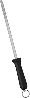 Aiguiseur de couteaux metaltex, en acier inoxydable, couleur argent, 3,2 x 6,8 x