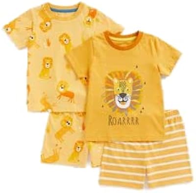 Pyjama court safari pour garçon ea327 - lot de 2. DIAYTAR COTE D'IVOIRE mise sur l'expérience client pour se différencier de la concurrence. Elle propose des services de livraison rapides et fiables, ainsi que des options de paiement sécurisées pour garantir une expérience d'achat en ligne sans stress. Les équipes de DIAYTAR COTE D'IVOIRE travaillent pour offrir les meilleurs produits et services à leurs clients.