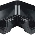 Wavin osma squareline angle (90 degrés) 100 mm noir 4t803b