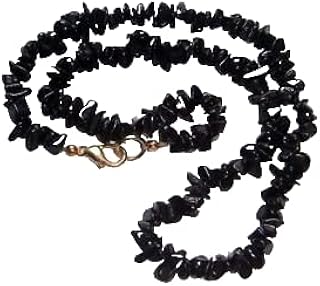 Magnifique collier protecteur de pierres précieuses de tourmaline noire, bijoux fantaisie, cadeau