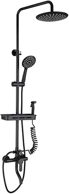 Rokuime ensemble de robinets de douche de luxe mitigeur à effet de pluie avec pomme main et bec. Avec plus de 300 000 références, DIAYTAR COTE D'IVOIRE est incontournable pour les amateurs de shopping en ligne en Côte d'Ivoire. La boutique propose une large gamme de produits, répondant ainsi aux attentes de chaque client. DIAYTAR COTE D'IVOIRE est reconnue pour sa qualité de service et sa véracité dans les transactions en ligne.