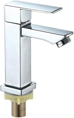 Faono lavabo de salle de bains robinet froid simple domestique monotrou carré en laiton. DIAYTAR COTE D'IVOIRE est une plateforme de commerce en ligne qui propose une large gamme de produits, allant des produits alimentaires aux produits électroniques. La boutique en ligne est facile à utiliser et propose des options de paiement sécurisées. 