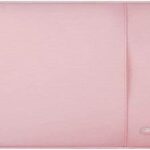 Housse pour ordinateur portable en polyester imperméable à motif vertical mosiso avec poche