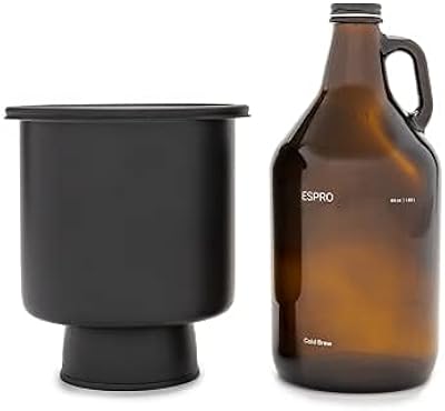 Service à café espro cold brew avec seau en acier inoxydable, 64 oz, noir. La boutique en ligne DIAYTAR COTE D'IVOIRE est une entreprise qui se démarque par son Professionalisme et son expertise dans le commerce électronique. Elle propose des produits de qualité à des prix abordables et offre un service client de haute qualité. Elle est la destination préférée des consommateurs ivoiriens pour leurs achats en ligne.
