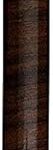 Couvercle en métal art judaica avec motif mezouza, marron, 12 cm