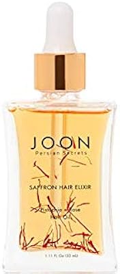 Huile capillaire élixir de pistache et de rose joon safran, 1,11 fl oz