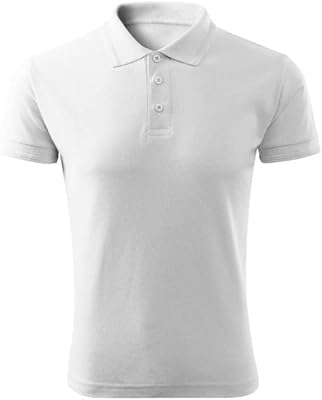 T-shirt polo basique en nid d'abeille unisexe pour adulte, coupe régulière, 240 g/m2, en coton. Diaytar Côte d'Ivoire est la destination idéale pour les consommateurs ivoiriens qui cherchent à acheter des produits de qualité à des prix compétitifs, avec une service client de haute qualité.