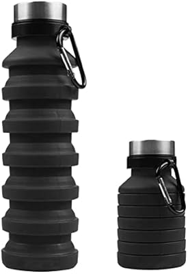 Bouteille d'eau pliable ofrdncy, bouteilles d'eau pliables en silicone réutilisables sans bpa